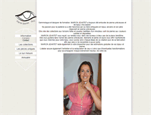 Tablet Screenshot of marionjeantet.com